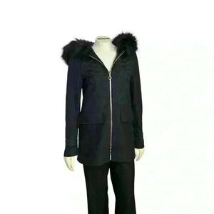 Zara wool warm winter coat size small.